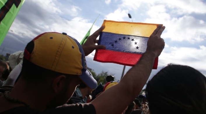 Manifestaciones de venezolanos por nuevo gobierno de Nicolás Maduro Manifestaciones de venezolanos por nuevo gobierno de Nicolás Maduro