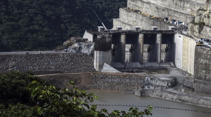 Proyecto hidroeléctrico Hidroituango, en Antioquia