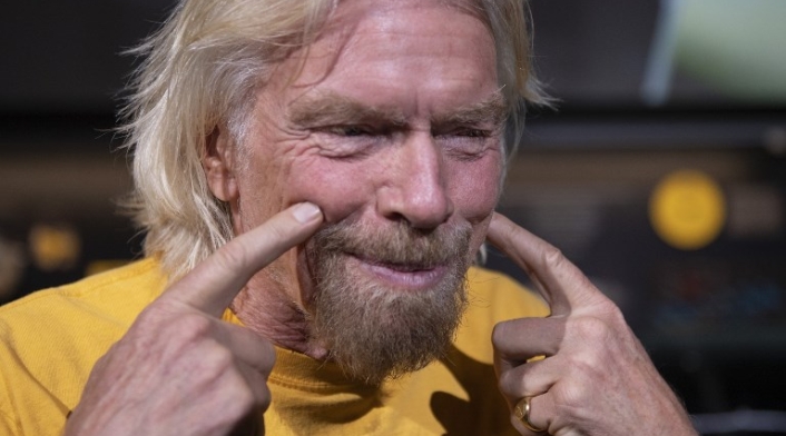 Richard Branson, millonario británico fundador de Virgin Galactic