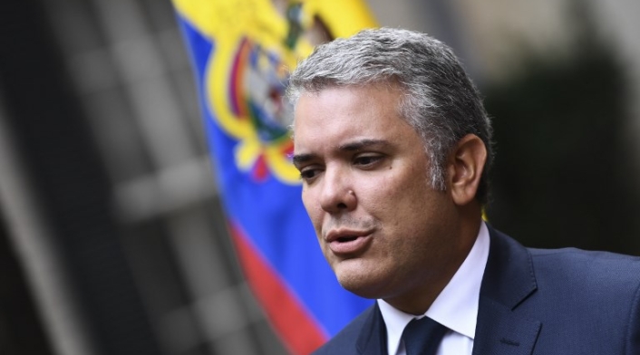 El presidente Iván Duque, en su visita a Washington El presidente Iván Duque, en su visita a Washington