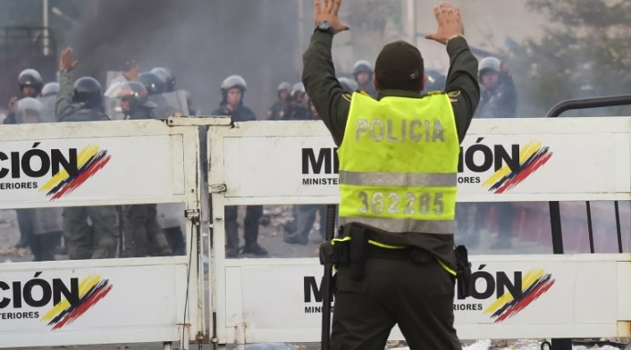Disturbios en la frontera entre Colombia y Venezuela, en Norte de Santander