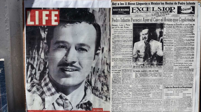 Pedro Infante homenajeado en la prensa Pedro Infante homenajeado en la prensa