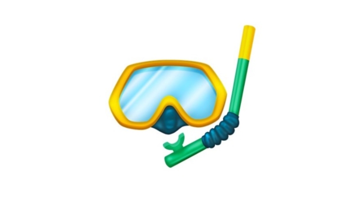 La máscara de buceo está en la actualización de 2019.