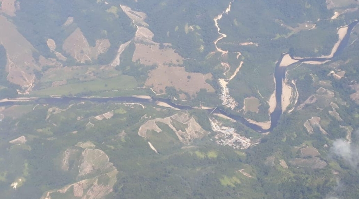 Zona afectada por atentado a Oleoducto en el Catatumbo