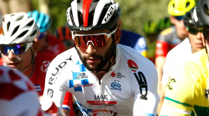 Fernando Gaviria, el líder del UAE Emirates en el Tour Colombia