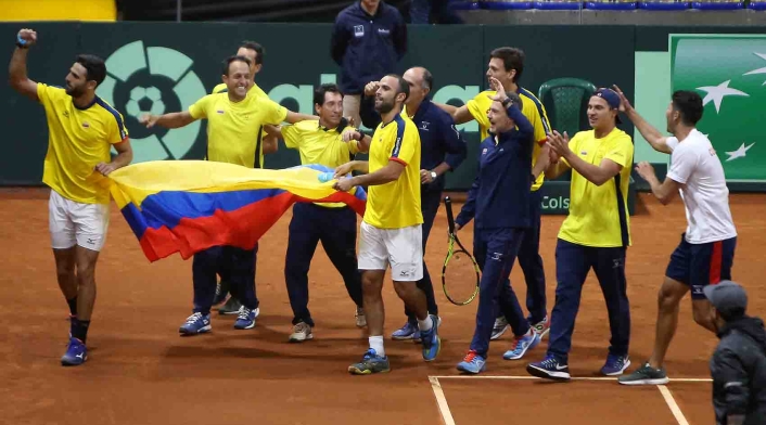 COPA DAVIS 2019 COLOMBIA Vs SUECIA