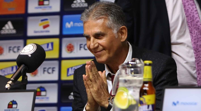Queiroz arribó a Colombia el miércoles en la noche para su posterior presentación como sustituto del argentino José Pékerman