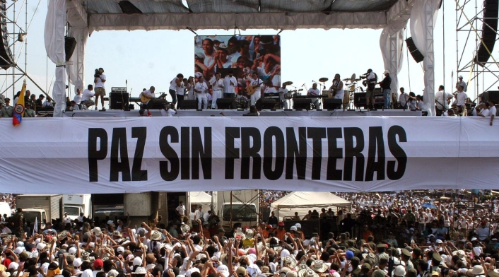 Así fue el concierto Paz sin Fronteras