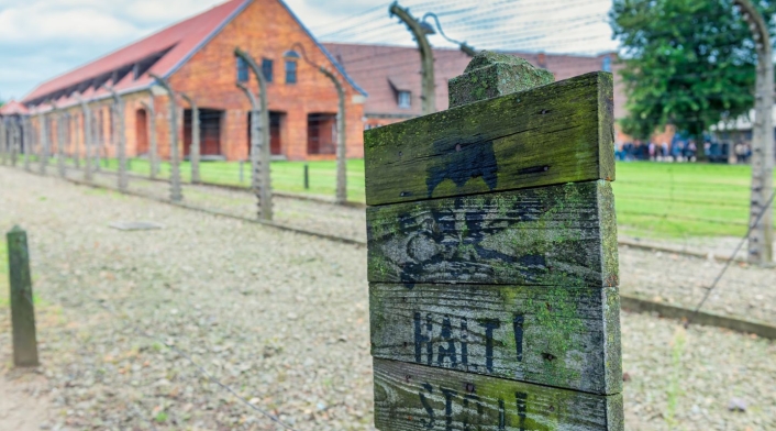 Los campos de concentración de Auschwitz.