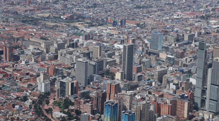 Panorámica de la ciudad de Bogotá Panorámica de la ciudad de Bogotá