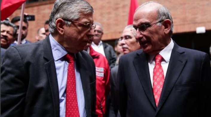 César Gaviria y Humberto de la Calle