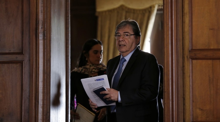El canciller Carlos Holmes Trujillo