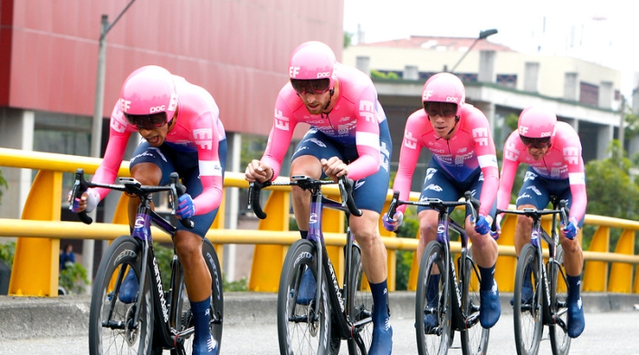 Education First, ganador de la primera etapa del Tour Colombia 2019