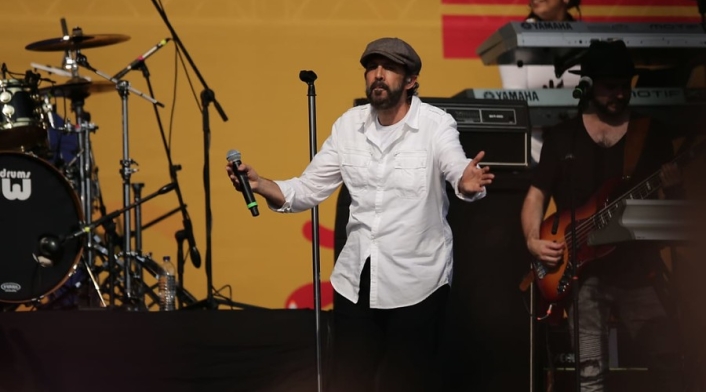 Juan Luis Guerra en el ‘Venezuela Aid Live’