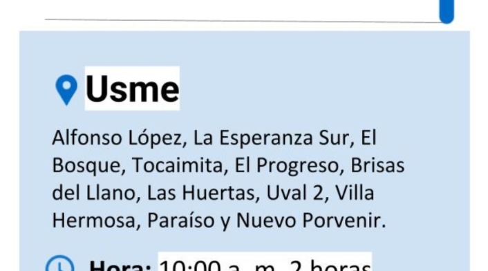 Cortes de agua en Bogotá viernes 22 de febrero
