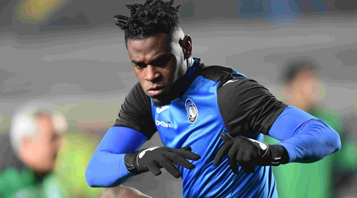 Duván Zapata, delantero colombiano del Atalanta