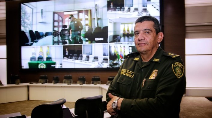 El general Eliécer Camacho