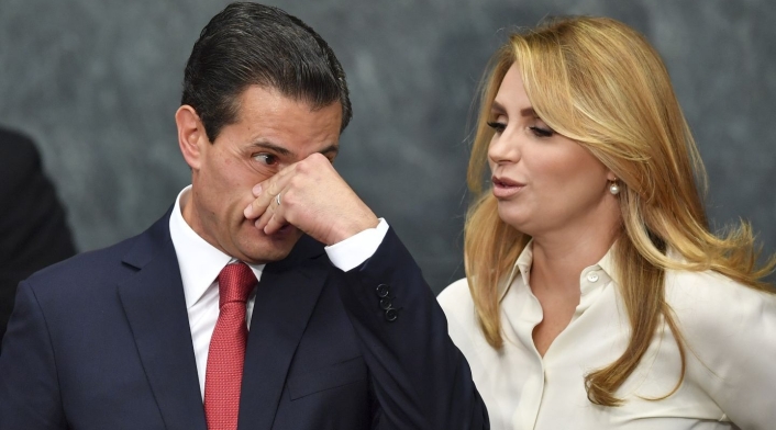 Enrique Peña Nieto y Angélica Rivera