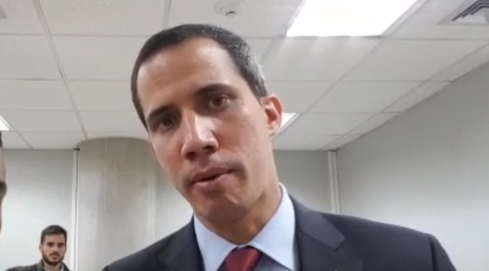 Juan Guaidó, presidente interino de Venezuela