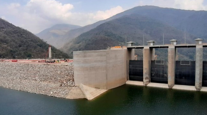 La central de Ituango, Hidroituango, en el departamento de Antioquia