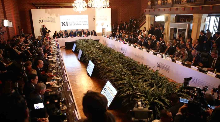 Solo tres países del Grupo de Lima no asistieron al encuentro.