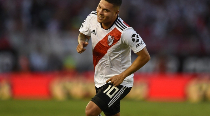 Juan Fernando Quintero, volante colombiano de River Plate