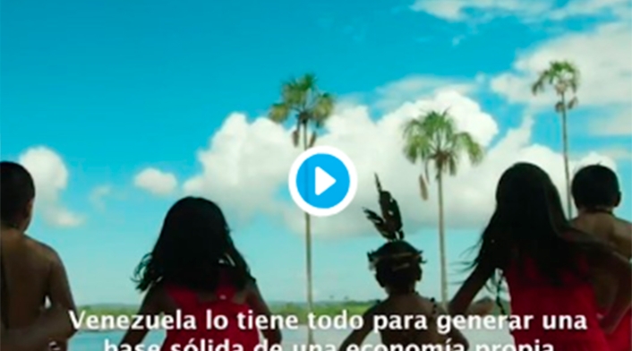 El video que Nicolás Maduro publicó en Twitter