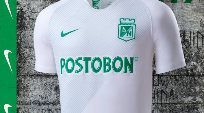 La camiseta de visitante de Atlético Nacional en 2019
