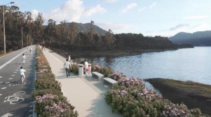 Parque ecológico en embalse San Rafael