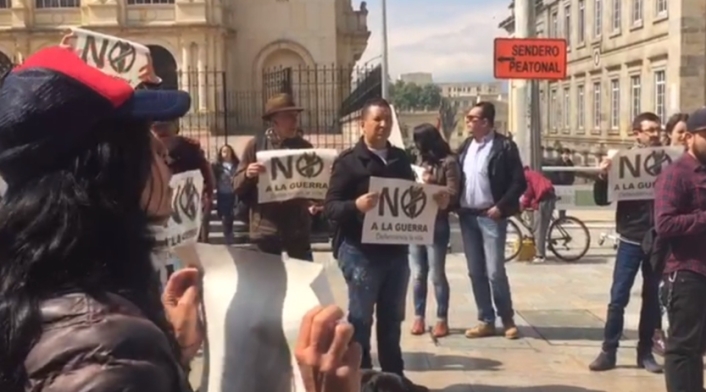 Protestas por reunión del Grupo de Lima