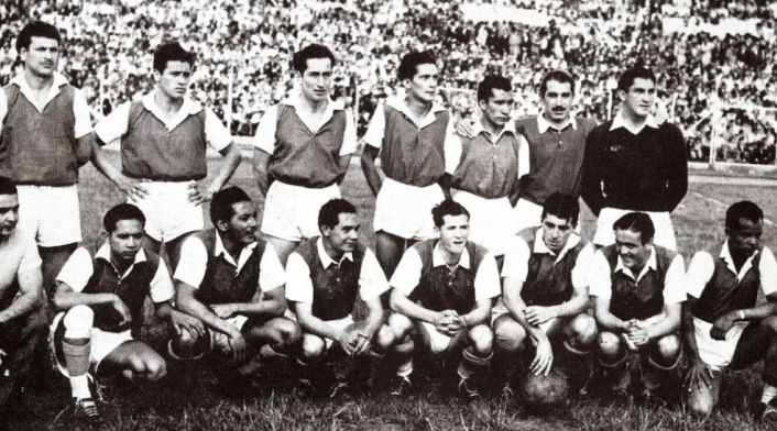 Santa Fe, primer campeón de Colombia