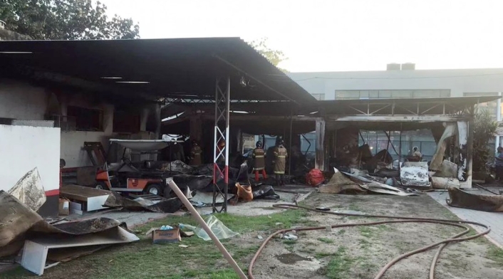 Incendio en un centro de entrenamiento del Flamengo en Río de Janeiro