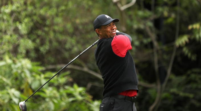 Tiger Woods durante el Genesis Open