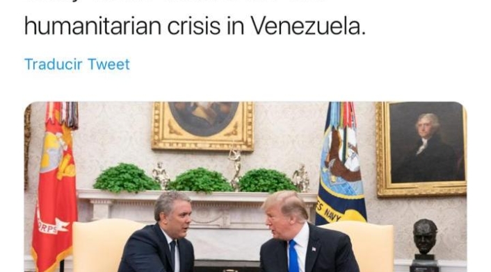 Tuit de la casa Blanca