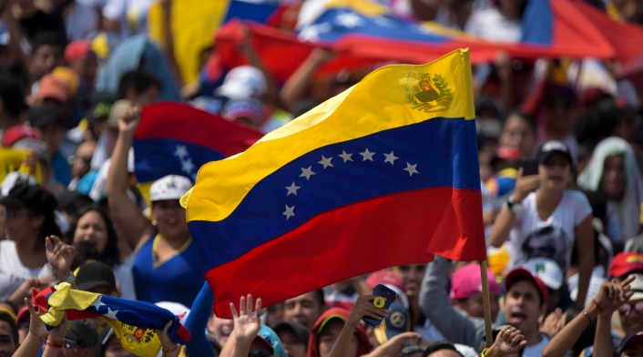 La bandera de Venezuela La bandera de Venezuela