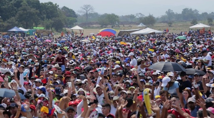 Los presentes en el concierto Venezuela Aid Live
