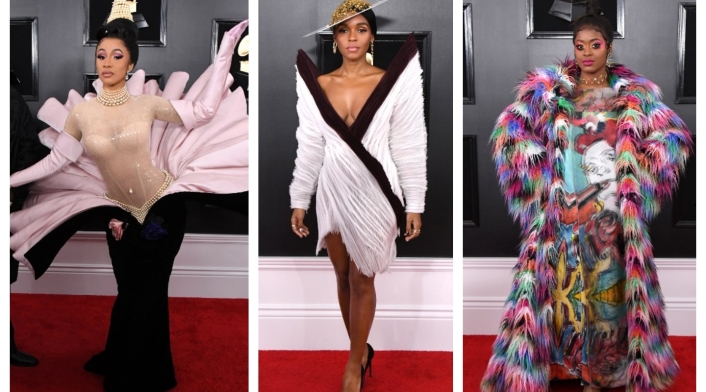 Los vestidos más extravagantes de los Grammy