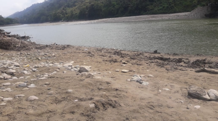 Río Cauca en Puerto Valdivia (Antioquia)