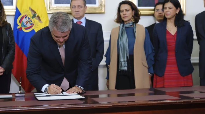 Presidente Iván Duque radica el Plan Nacional de Desarrollo