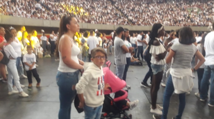 Legarda fue despedido por sus seguidores en Medellín