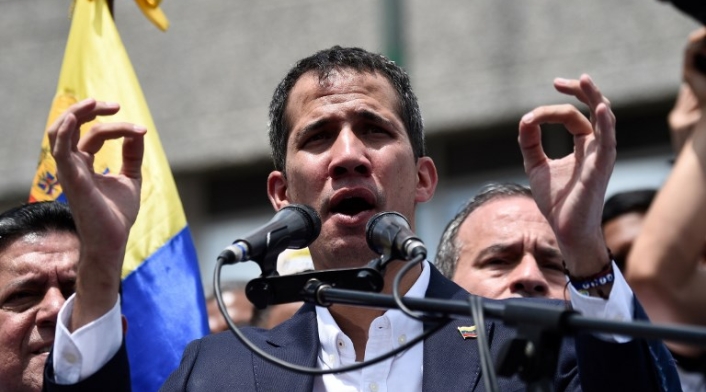 Juan Guaidó en Caracas