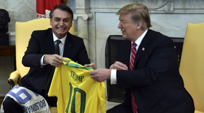 Jair Bolsonaro y Donald Trump.