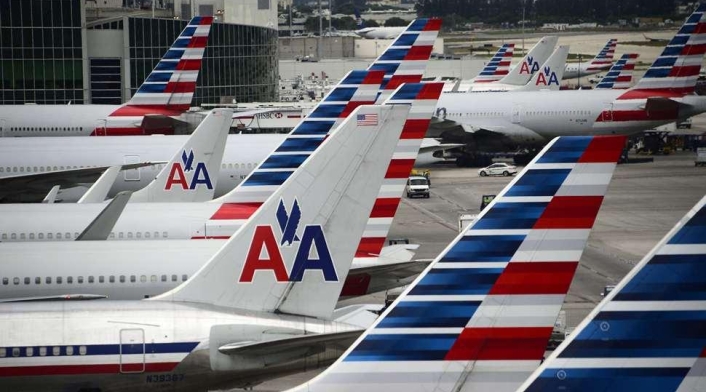 Aviones de American Airlines.
