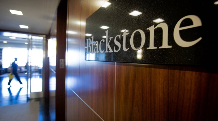 Oficina en Nueva York de la gestora de fondos Blackstone.