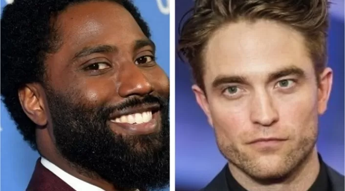 John David Washington y Robert Pattinson