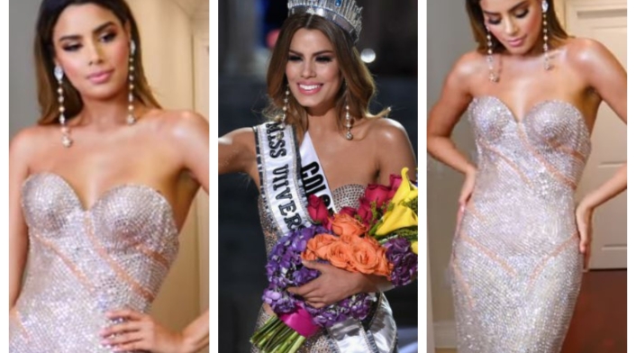 Ariadna Gutiérrez, nuevamente usó el vestido de Miss Universo