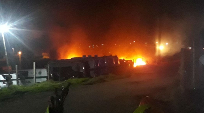Atentado contra el parqueadero de la Policía Metropolitana de Tunja Atentado contra el parqueadero de la Policía Metropolitana de Tunja