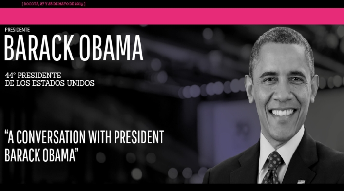 Barak Obama en Bogotá