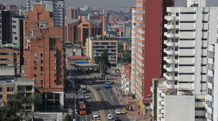 Polvo de Saharaen Bogotá