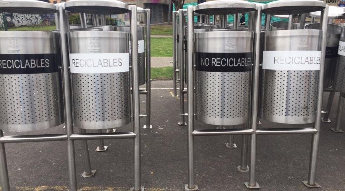 Nuevas canecas de Basura para Bogotá